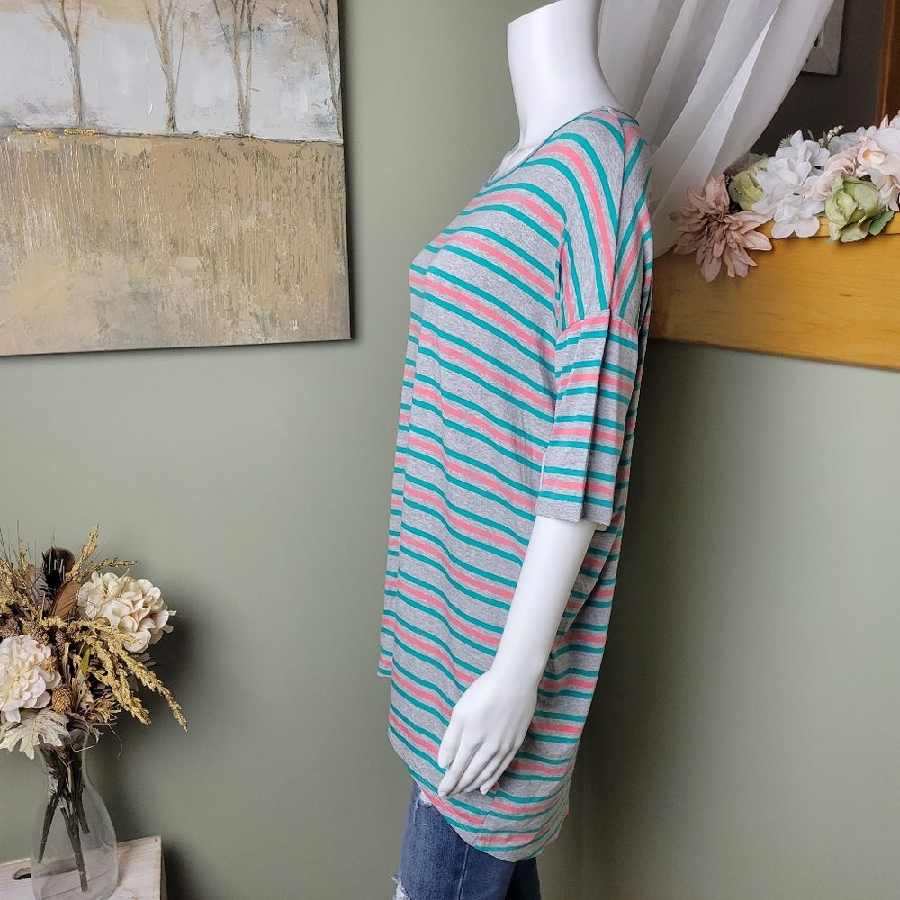 NWT Lularoe Striped Irma Tunic Top - Picture 3 of 11